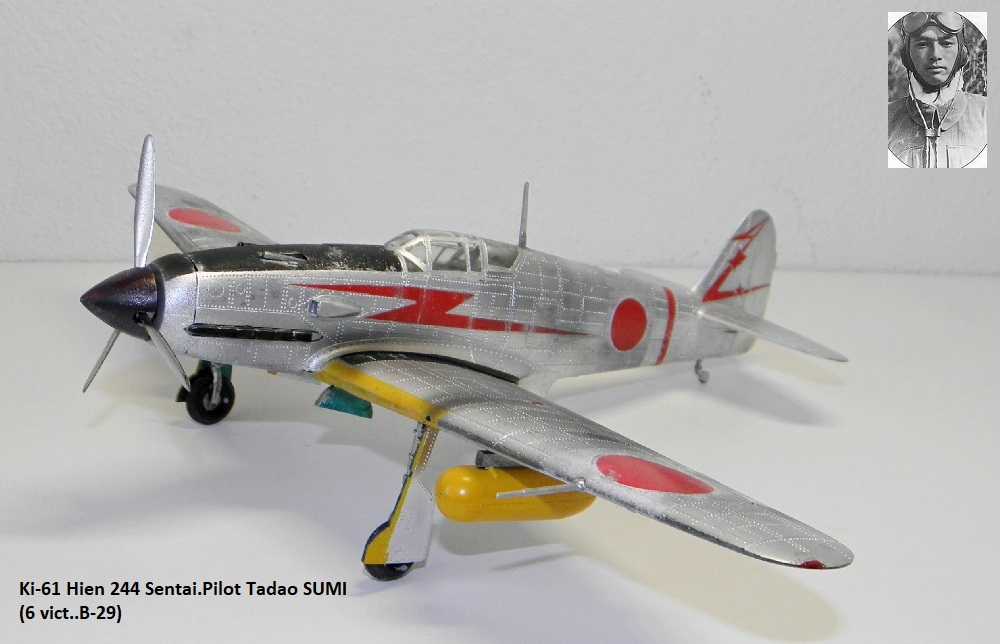 Ki-61 Hien 244 Sentai.Pilot Tadao SUMI (6 vict..B-29)