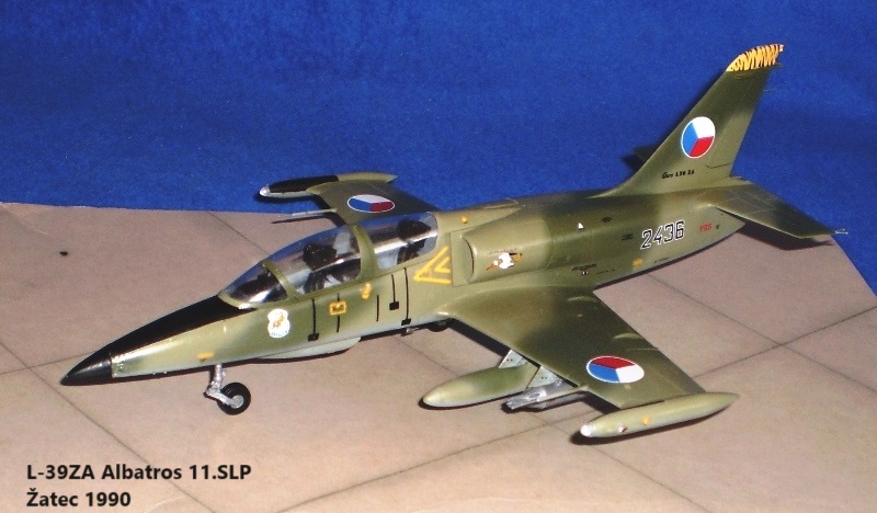 L-39ZA Albatros 11.SLP Žatec 1990