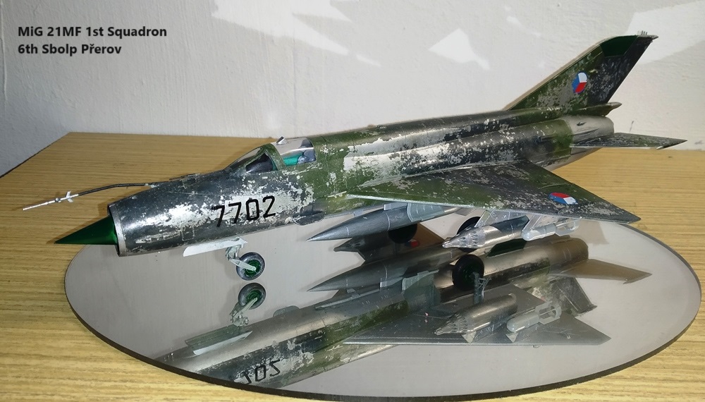 MiG 21MF 1st Squadron 6th Sbolp Přerov