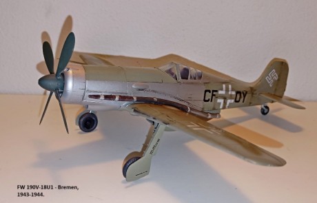 FW 190V-18U1 - Bremen, 1943-1944.