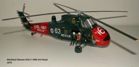Westland Wessex HAS.3  HMS Ark Royal 1975 - kopie