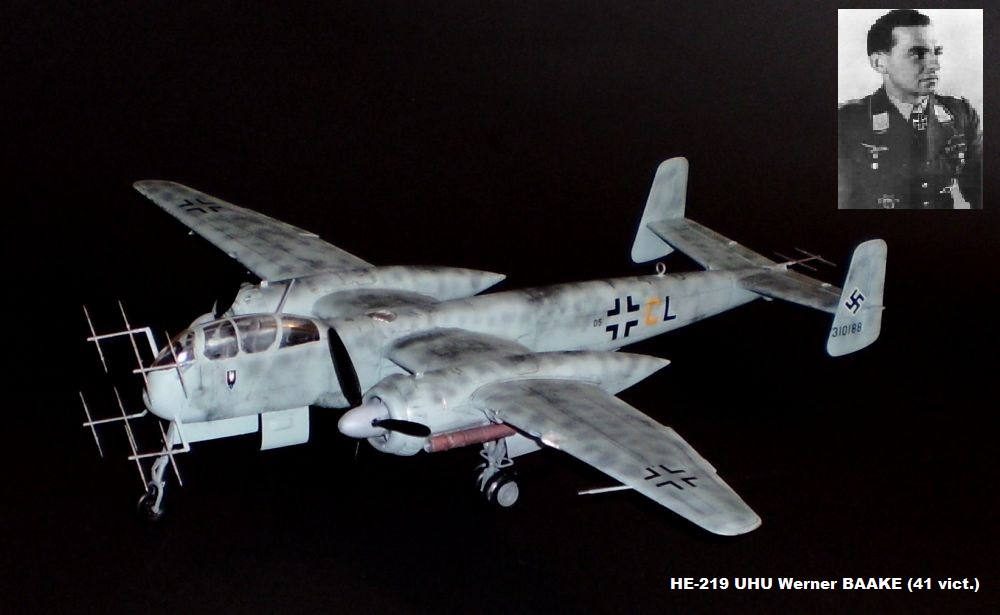 HE-219 UHU Werner BAAKE (41 vict.)