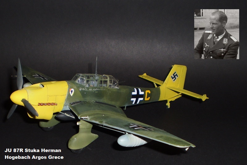 JU 87R Stuka Herman Hogebach Argos Grece