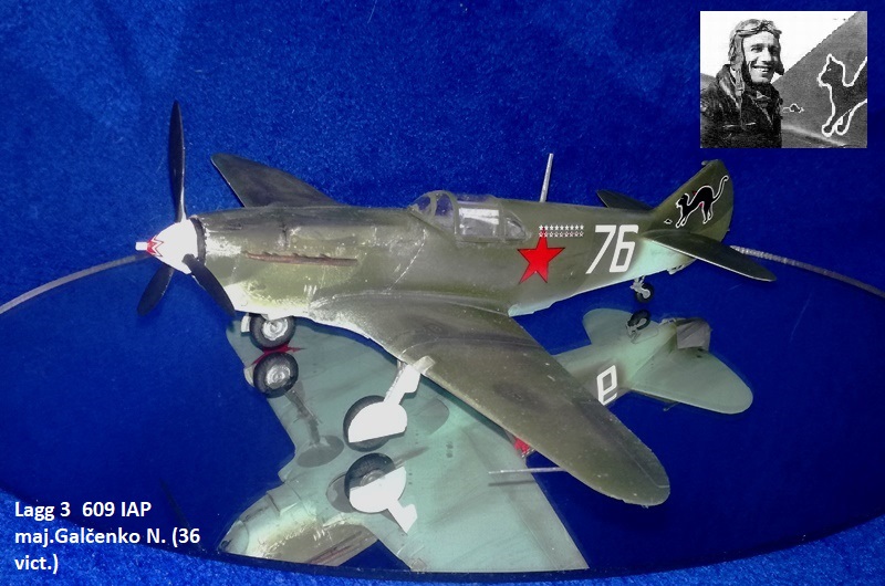 Lagg 3 609 IAP maj.Galčenko N. (36 vict.)