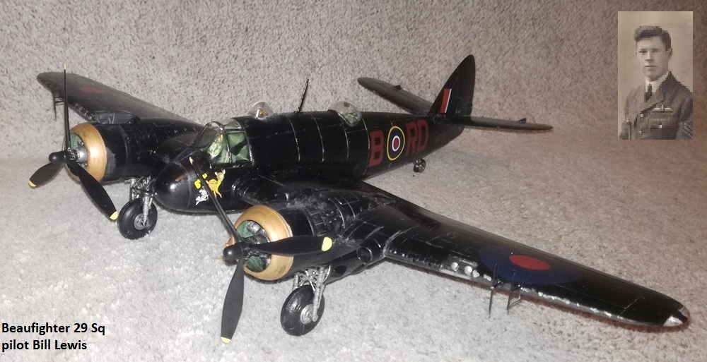 Beaufighter 248 Sq. 1940 pilot Bob Brabhan (14 vict.)