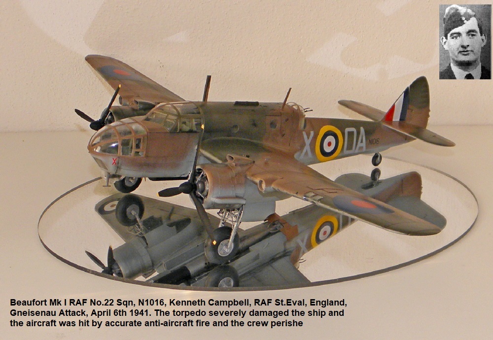 Bristol Beaufort Mk.I  No.22 Sq.