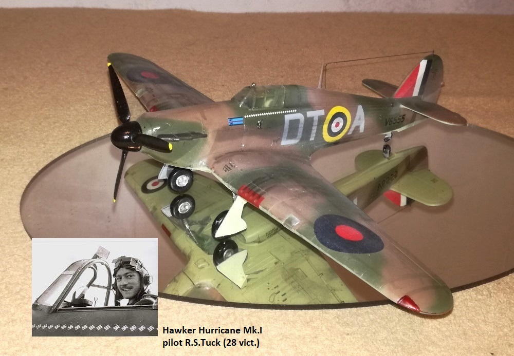 Hawker Hurricane Mk.I pilot R.S.Tuck (28 vict.)
