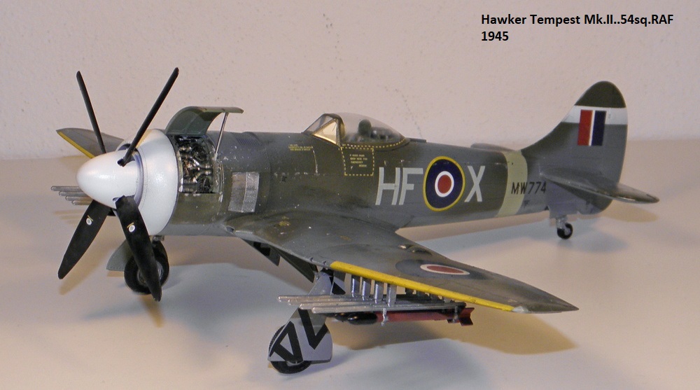 Hawker Tempest Mk.II..54sq.RAF 1945