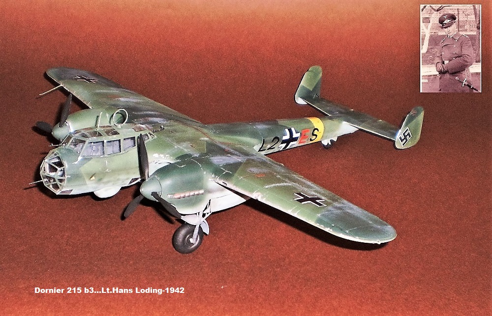 Dornier 215 b3...Lt.Hans Loding-1942