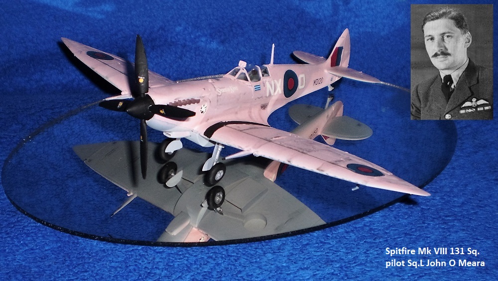 Spitfire Mk.VIII 131 Sq. pilot Sq.L John O Meara
