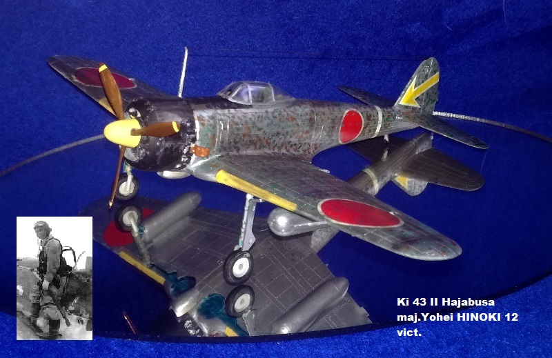 Ki 43 II Hajabusa maj.Yohei HINOKI 12 vict.