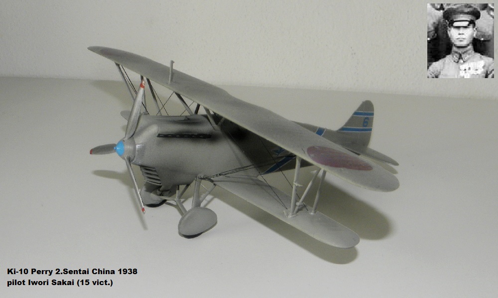 Ki-10 Perry 2.Sentai China 1938 pilot Iwori Sakai (15 vict.)