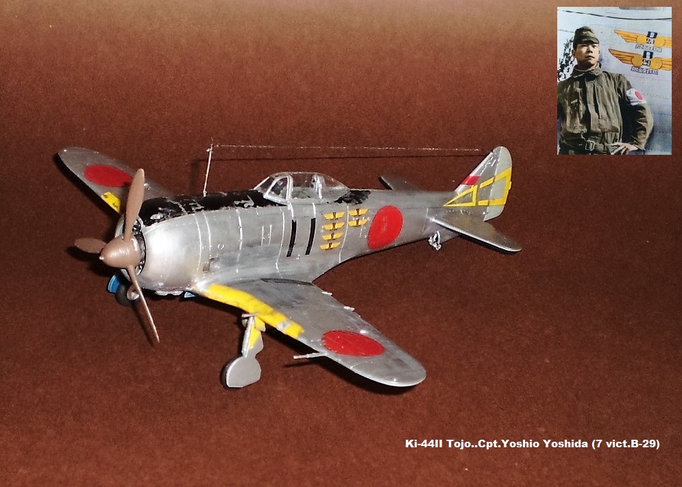 Ki-44II Tojo..Cpt.Yoshio Yoshida (7 vict.B-29)