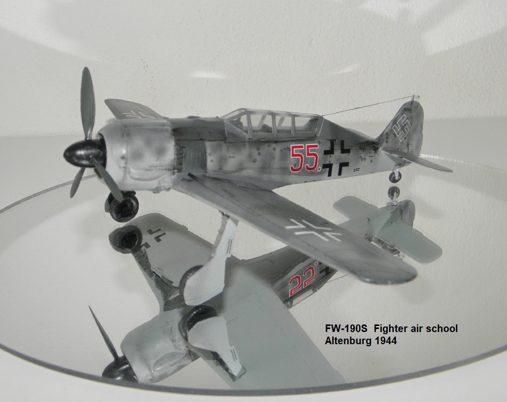 FW 190S Fighter air school Altenburg 1944