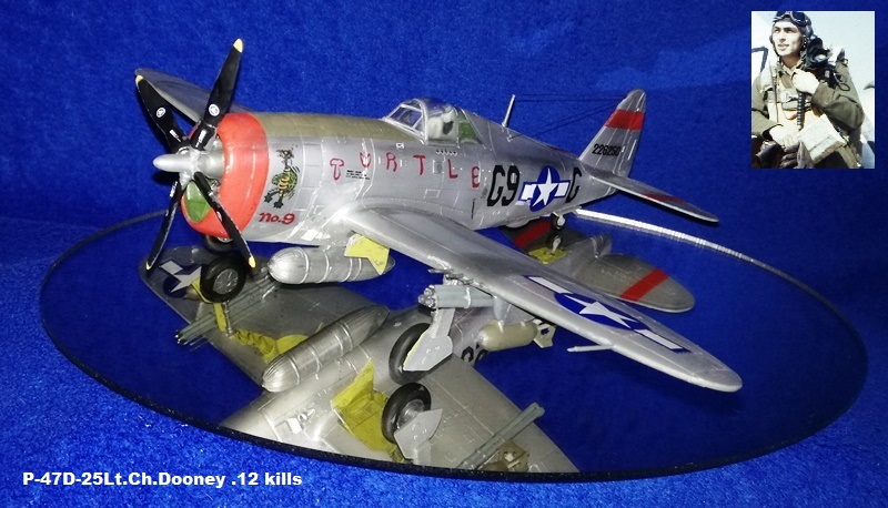 P-47D-25Lt.Ch.Dooney .12 kills