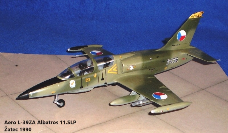 Aero L-39ZA Albatros 11.SLP Žatec 1990