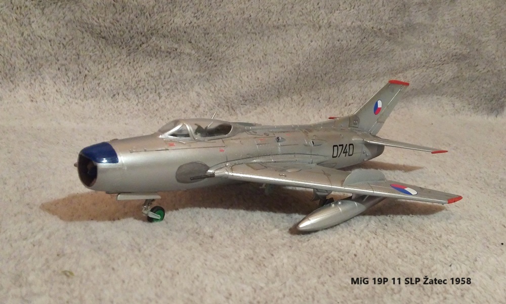 MiG 19P 11 SLP Žatec 1958