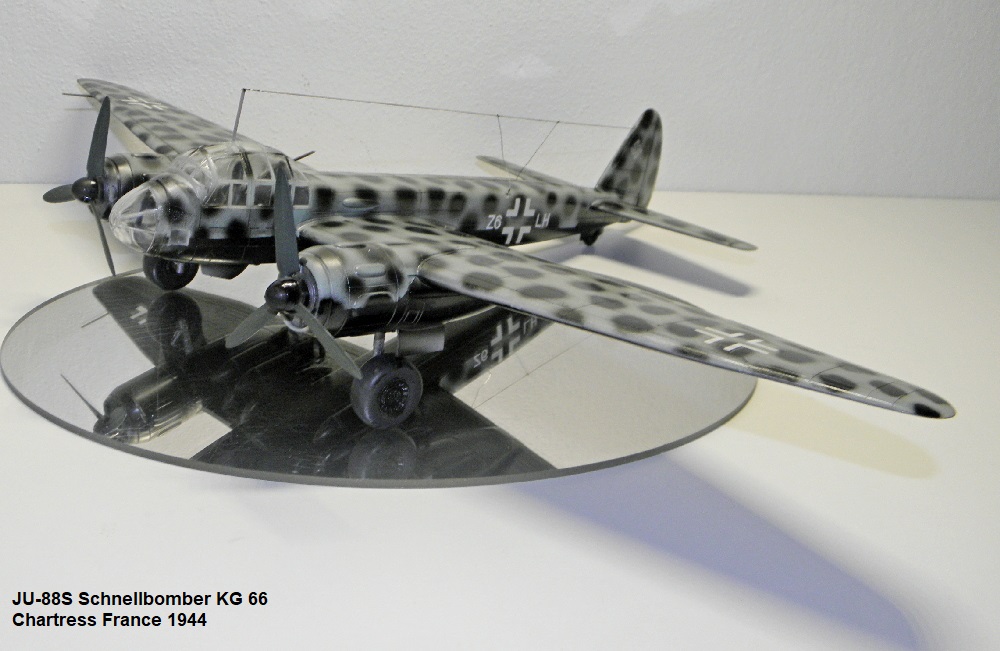 JU-88S Schnellbomber KG 66 Chartress France 1944