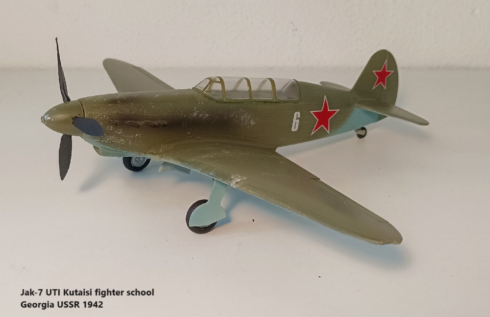 Jak-7 UTI Kutaisi fighter school Georgia USSR 1942