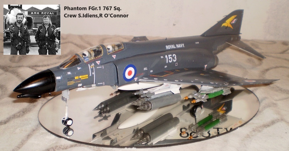 Phantom FGr.1 767 Sq. Crew S.Idiens,R O'Connor