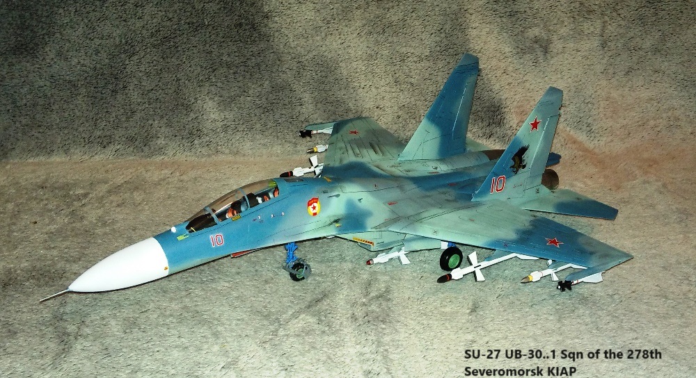 SU-27 UB-30..1 Sqn of the 278th Severomorsk KIAP