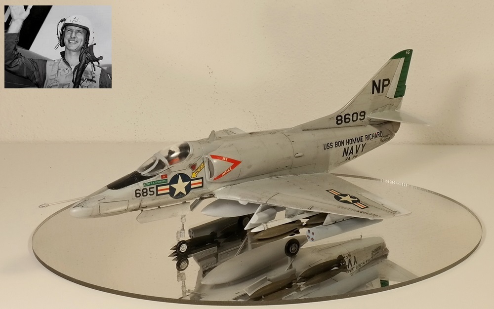 A-4C Skyhawk VA 67 1967 pilot LCDR Ted Schwartz