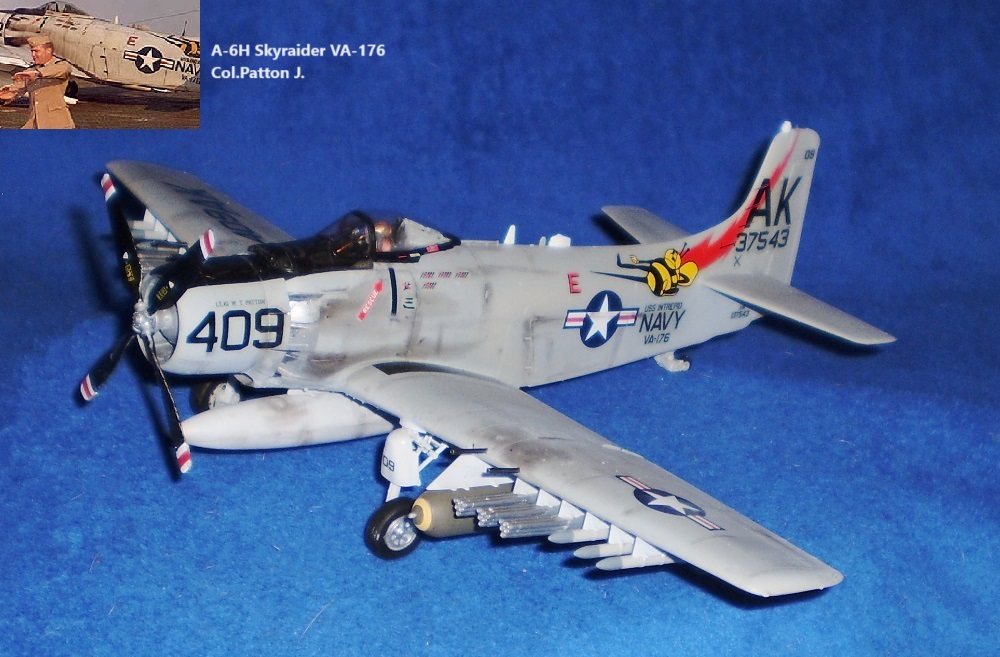 A-6H Skyraider VA-176 Col.Patton J.