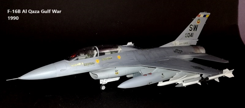 F-16B Al Qaza Gulf War 1990