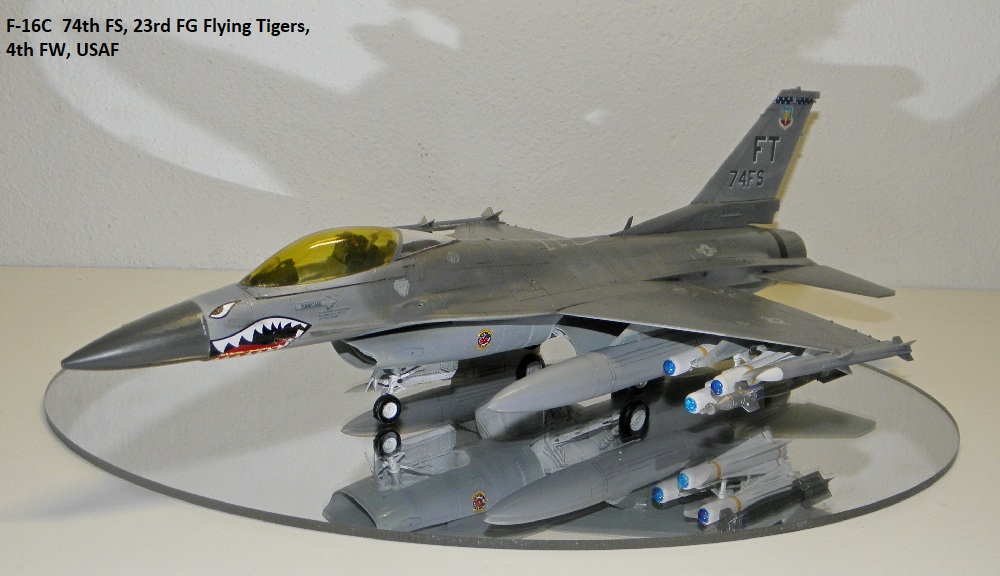 F-16C 74th FS, 23rd FG Flying Tigers, 4th FW, USAF