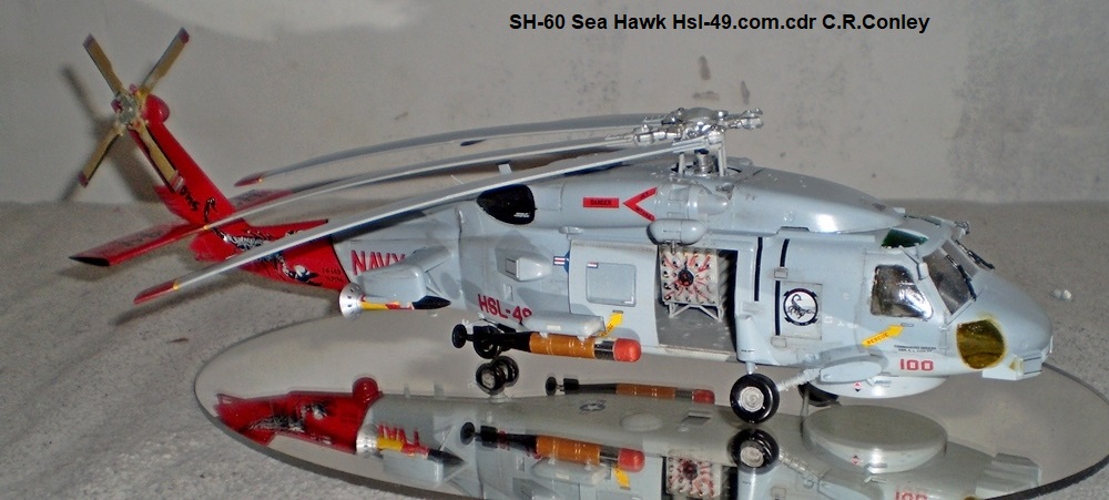 SH-60 Sea Hawk Hsl-49.com.cdr C.R.Conley