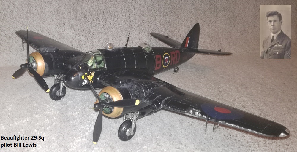 Beaufighter 29 Sq pilot Bill Lewis