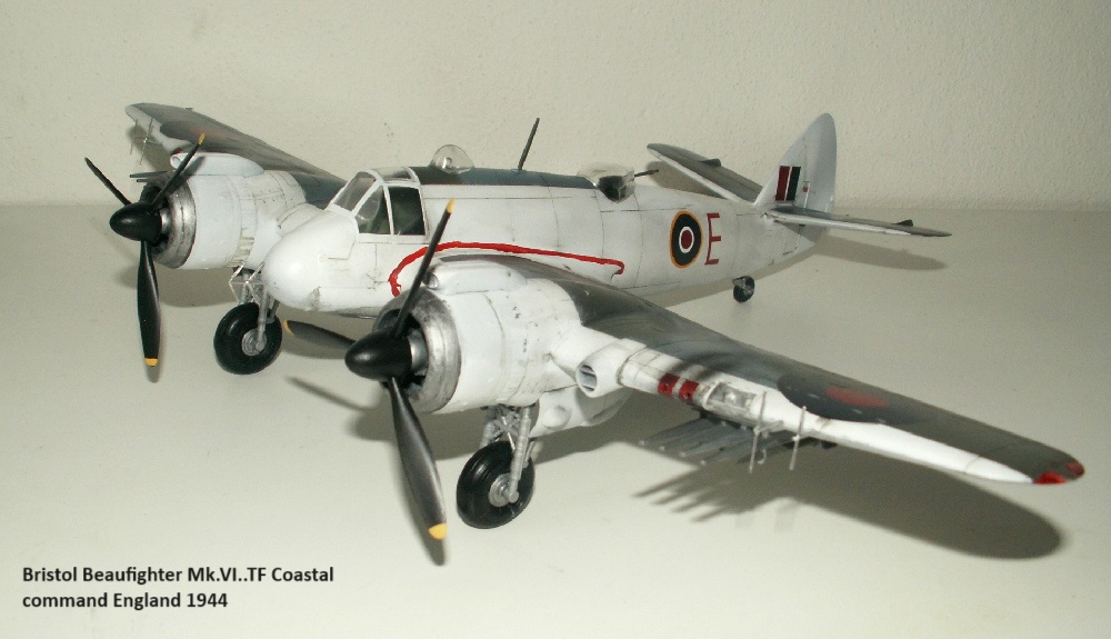 Btristol Beaufighter Mk.VI..TF Coastal command England 1944