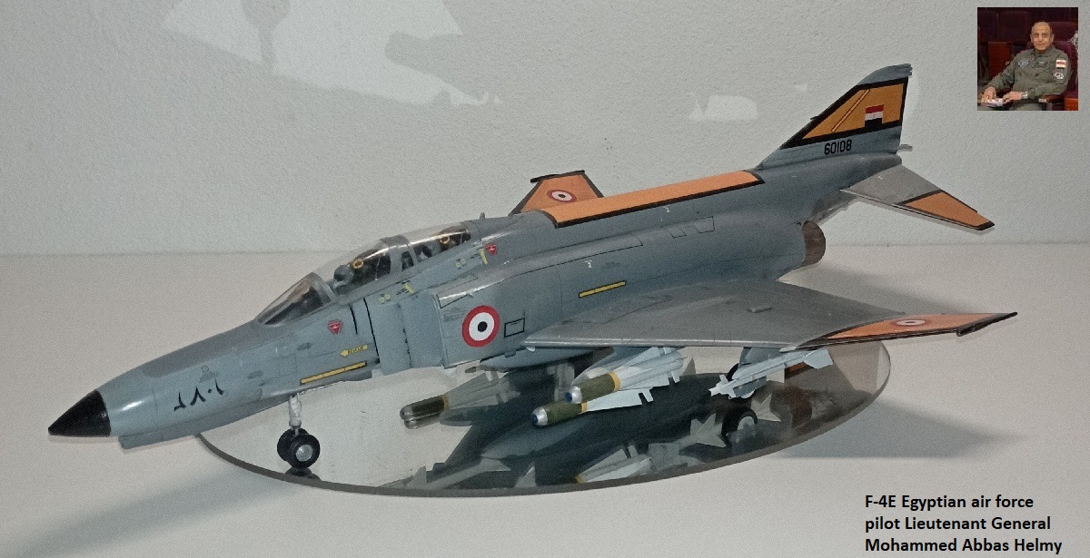 F-4E Egyptian air force pilot Lieutenant General Mohammed Abbas Helmy Hashem