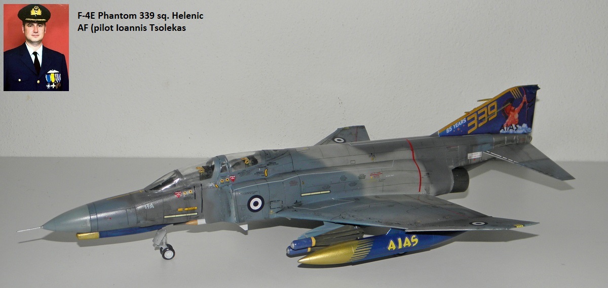 F-4E Phantom 339 sq. Helenic AF (pilot Ioannis Tsolekas