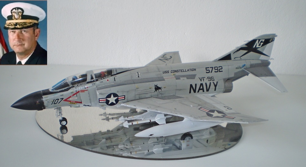 F-4J Phantom  VF 96 pilot EGGERT Gus(7 vict.)