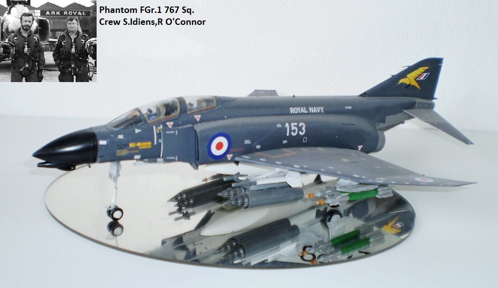 Phantom FGr.1 767 Sq. Crew S.Idiens,R O'Connor
