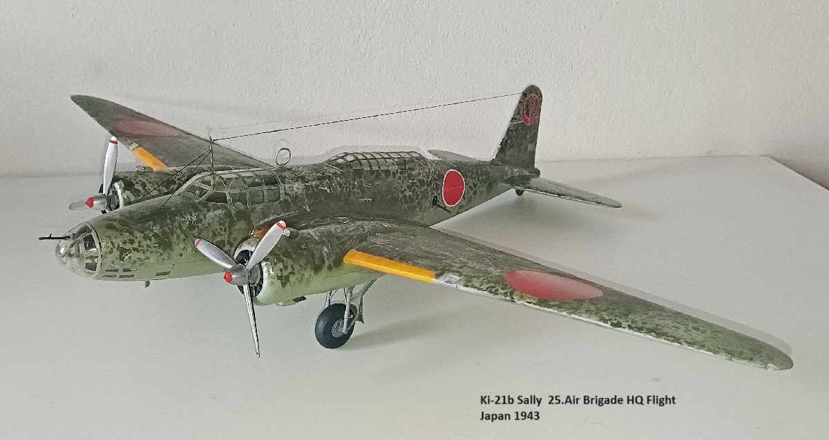 Ki-21b Sally  25.Air Brigade HQ Flight Japan 1943