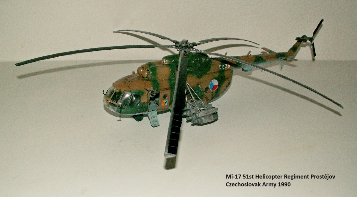 Mi-17 51st Helicopter Regiment Prostějov Czechoslovak Army 1990