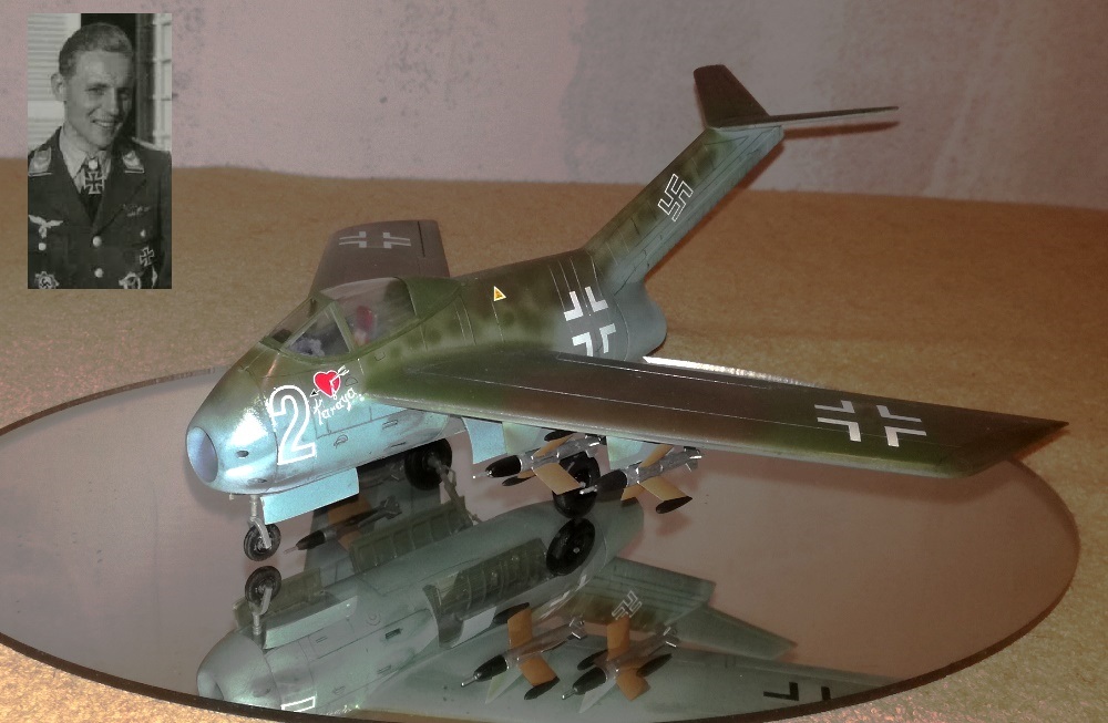 FW Ta 183 Huckebein pilot E.Hartmann (420 vict.)