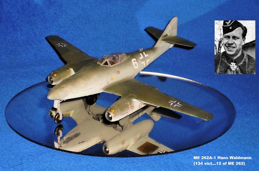 ME 262A-1 Hans Waldmann (134 vict...12 of ME 262) - kopie