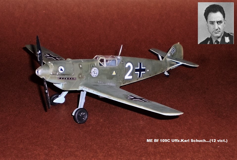 ME Bf 109C Uffz.Karl Schuch...(12 vict.) - kopie
