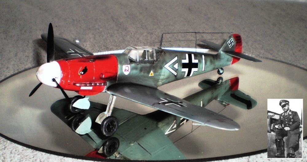 ME BF 109F2..JG 2 pilott Hans Hahn (108 vict.) - kopie