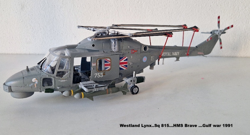 Westland Lynx..Sq 815...HMS Brave ...Gulf war 1991